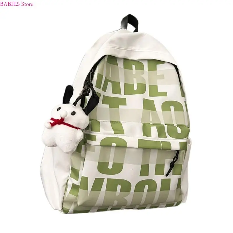 

C9GB Fashion Backpack School Bag Travel Daypack with Multiple Pocket for Teenage Girl