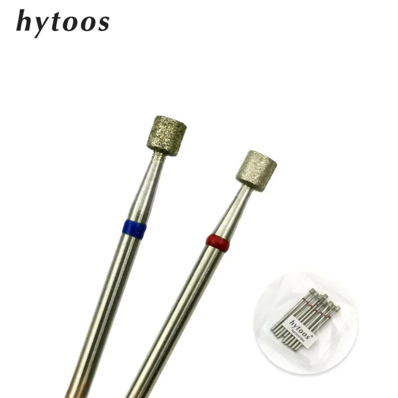 HYTOOS Barrel Russian Diamond Nail Drill Bit Manicure Cuticle Burr Electric Drills Accessories Supplier