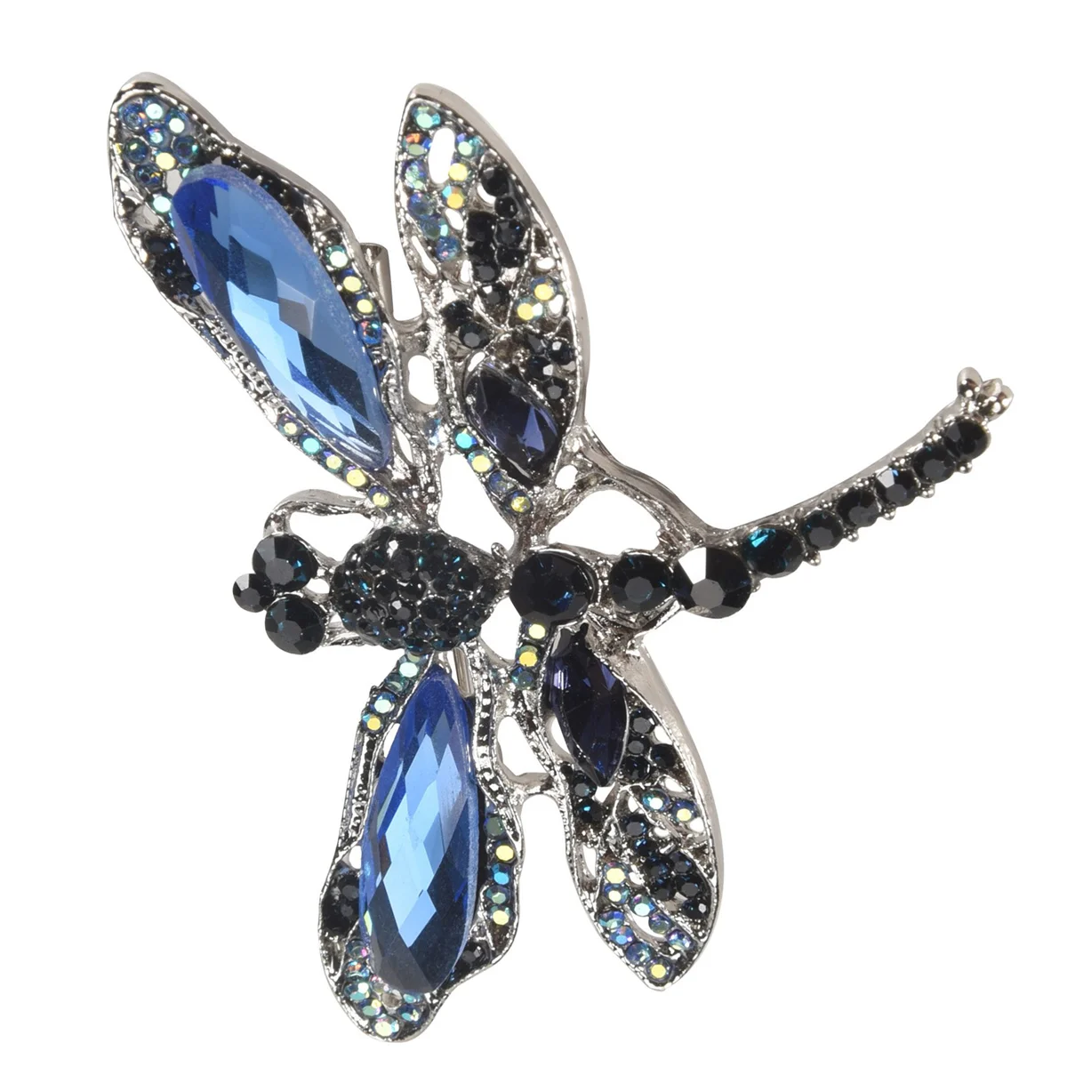 ABQR модные винтажные броши-стрекозы для женщин, большая брошь с насекомыми, булавки для платья, пальто, аксессуары, милые ювелирные изделия, подарки