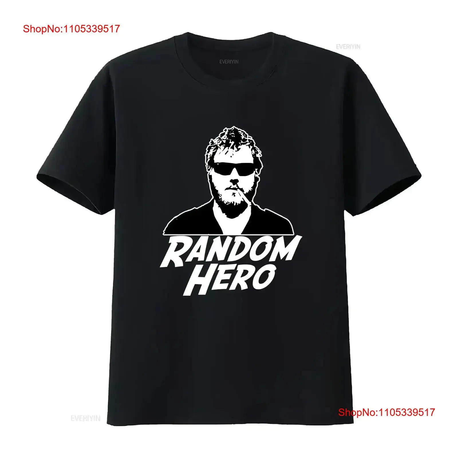 Ryan Dunn Random Hero Jackass Movie T Shirt New long sleeves vintage Washed Stretched Breathable homme fashion Soft Versatile