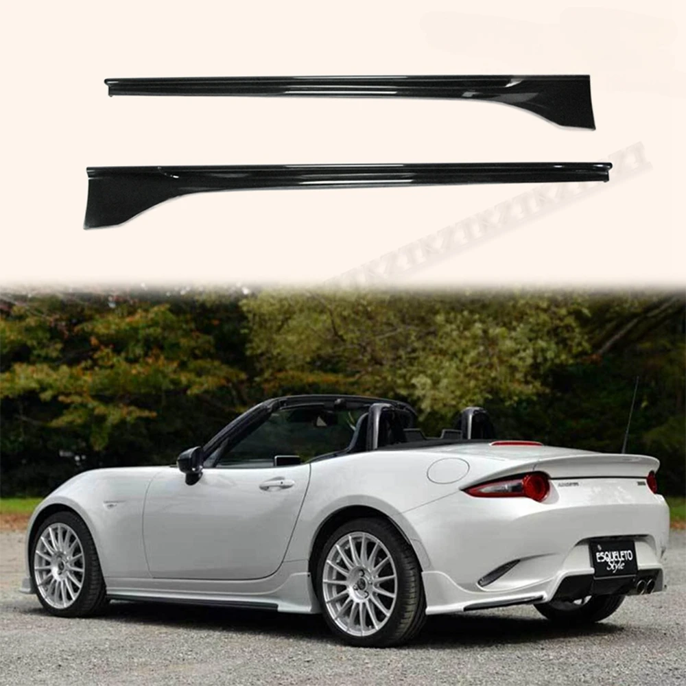 For Mazda Mx5 Nd5Rc Miata Roadster Esq Style Side Skirt Fiber Glass