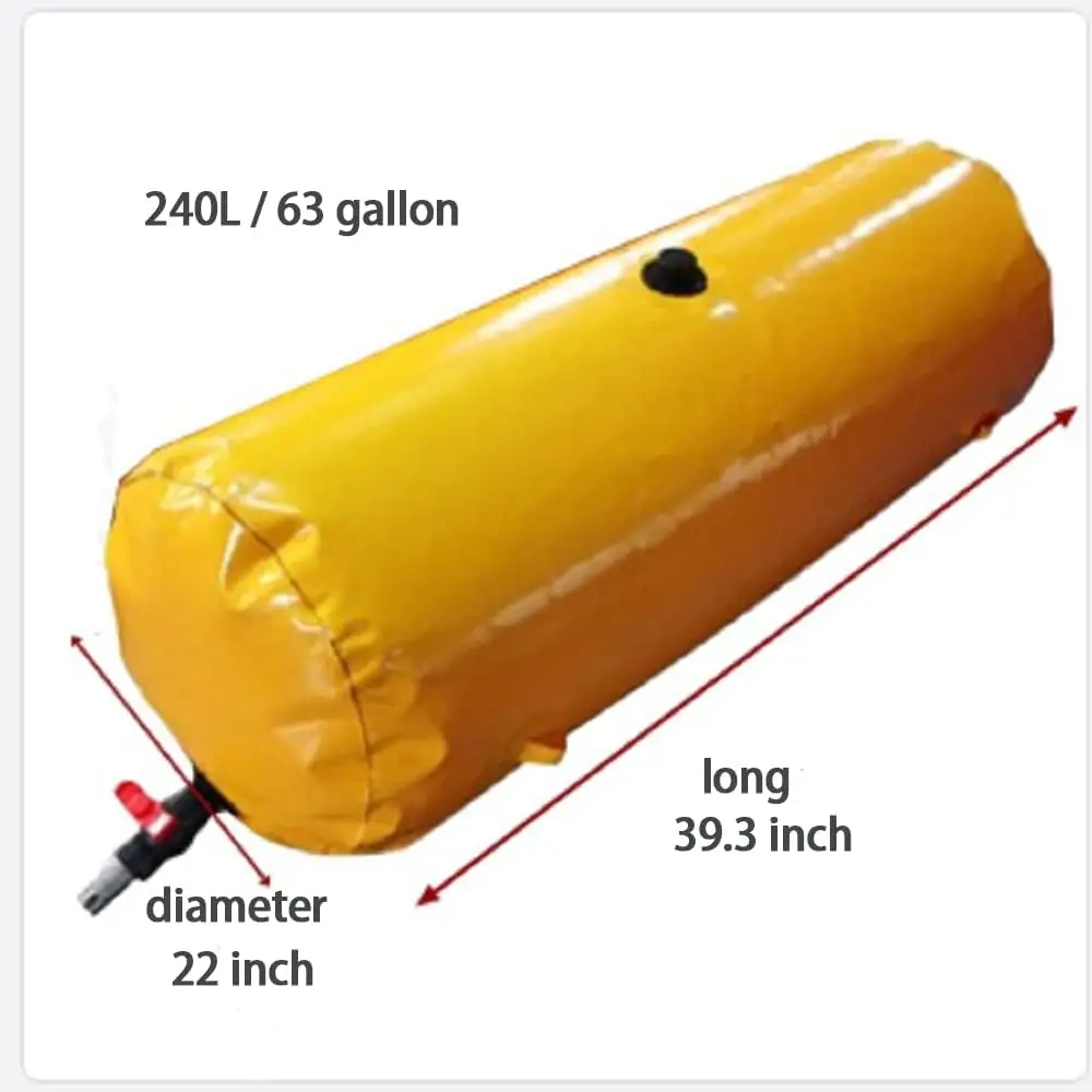 240LOutdoor software folding water bag flood control water retaining bag portable vehicle mobile pre-pressed water storage bag