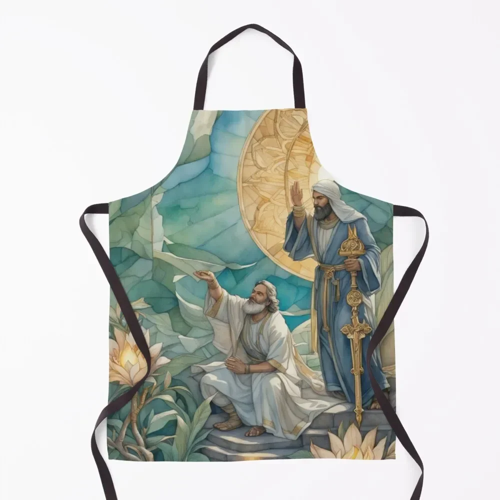 

Gen 1 v 4 And God saw the light Apron Household Items Kitchen Kitchen Front Apron