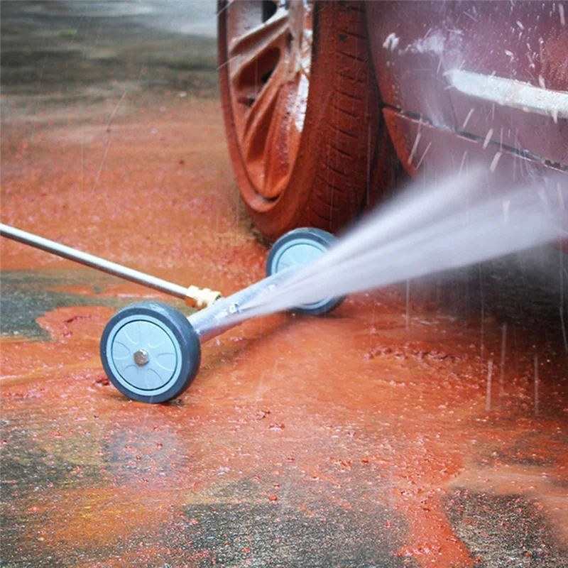 F-T lavadora de alta pressão para lavagem de carro, chassi, vassoura de água com barra de ângulo de 45 graus sob o transporte, limpador de vassoura de água