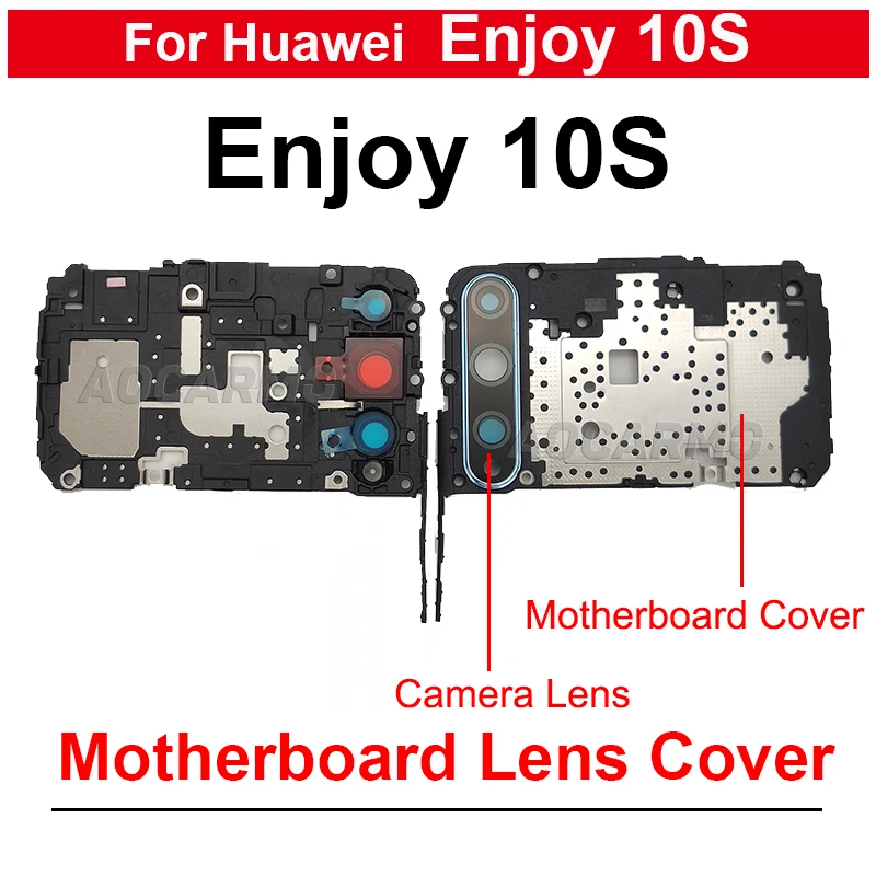 

Motherboard Cover Back Camera Frame For Huawei Enjoy 10S Case on Circuit Board Lens Protection Cover Replacement Parts