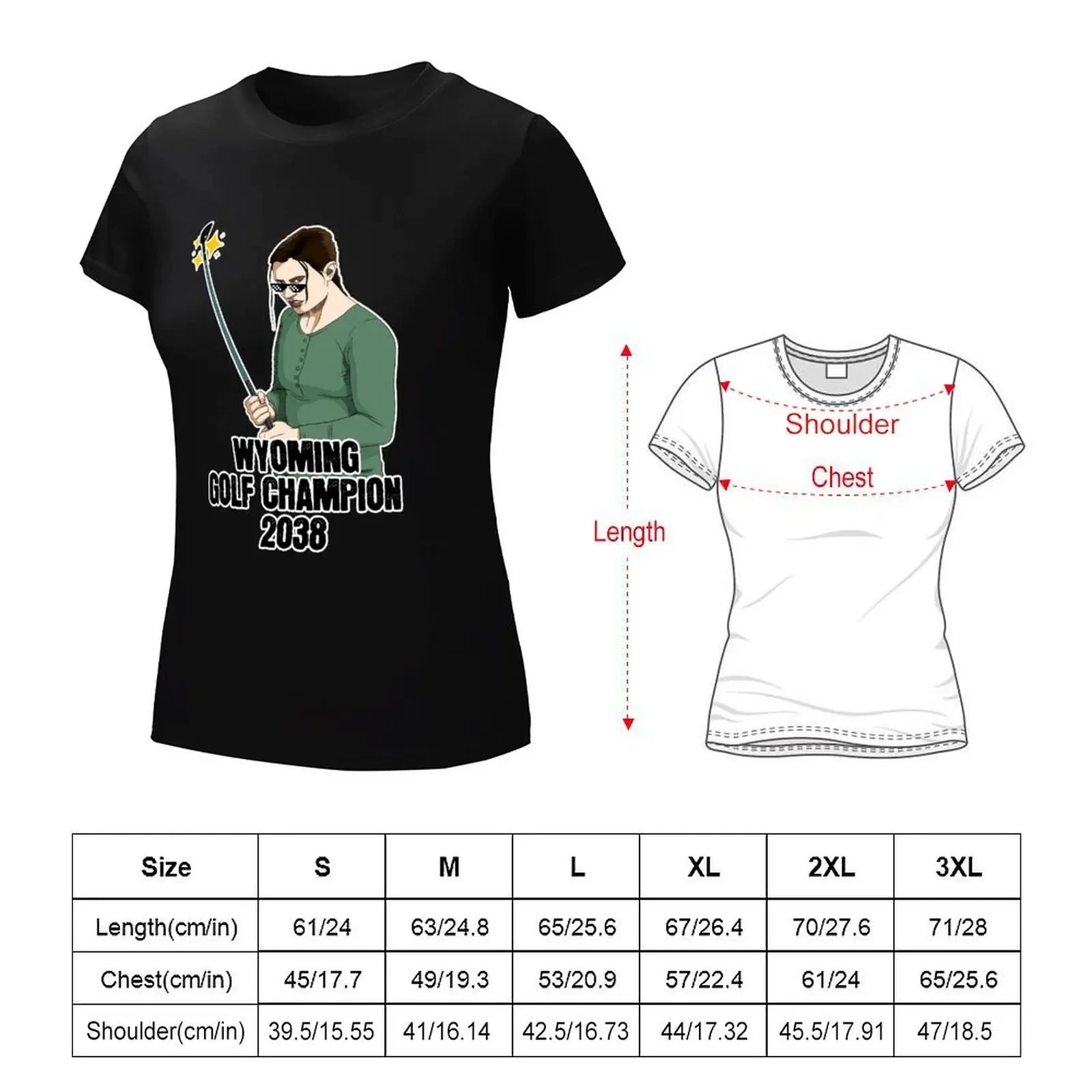 The Last of Us 2 - Abby Golf Champion T-shirt shirts graphic tees aesthetic clothes Blouse Summer Women's clothing