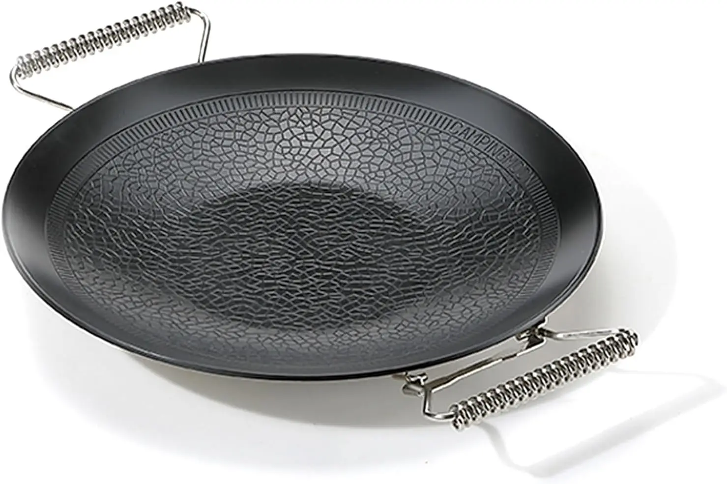 

10.4' BBQ Grill Pan 3-Ply Nonstick Foldable Griddle for Gas Stove & Outdoor Use