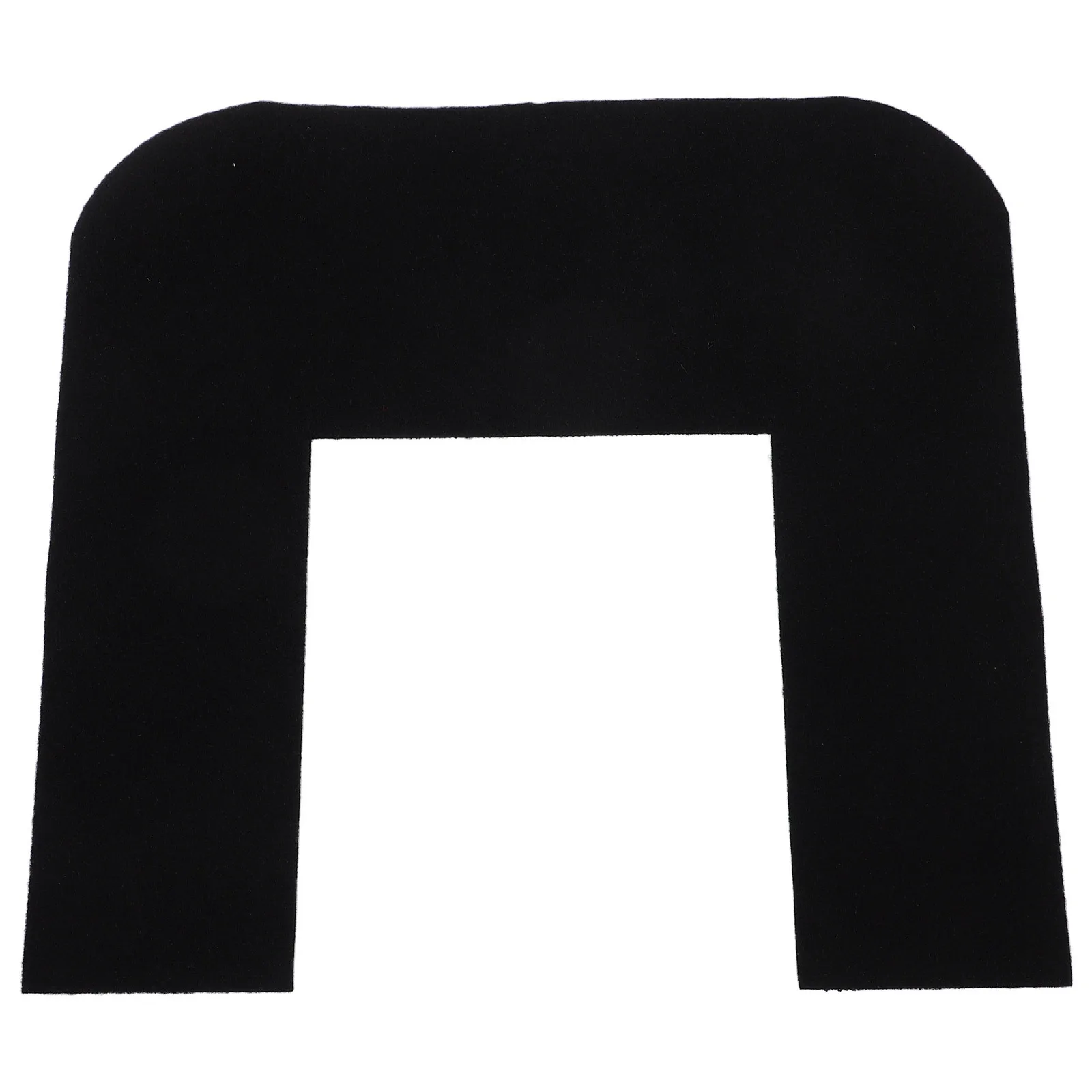 

Absorbent Toilet Mat Non-Slip U-Shaped Polyester Floor Protection Bathroom Rug Washable Toilet Mat Urinal Mats