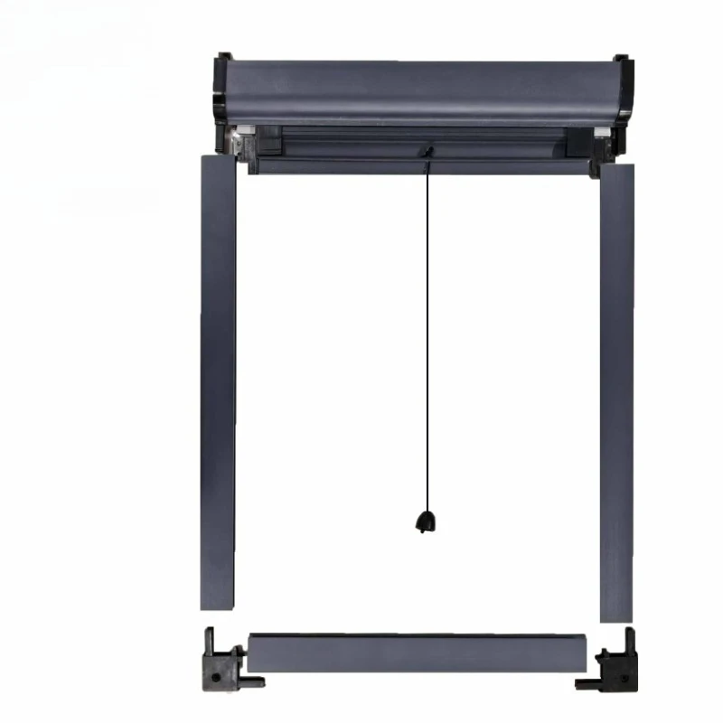 Sliding roller shutter aluminum window mosquito-proof net fly-proof net hot-selling hotel invisible window screen curtain