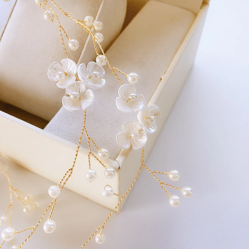Pearl Rhinestone Wedding Hair Combs Hair Accessories For Women Accessories Hair Ornaments Jewelry Bridal Headpiece image 4