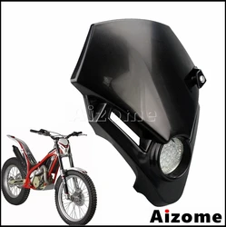 Motocross Dual Sports LED Headlight Fairing Racing Bike Dirt Bike Enduro Mini Headlight Lighthouse For GASGAS TXT PRO 280 125