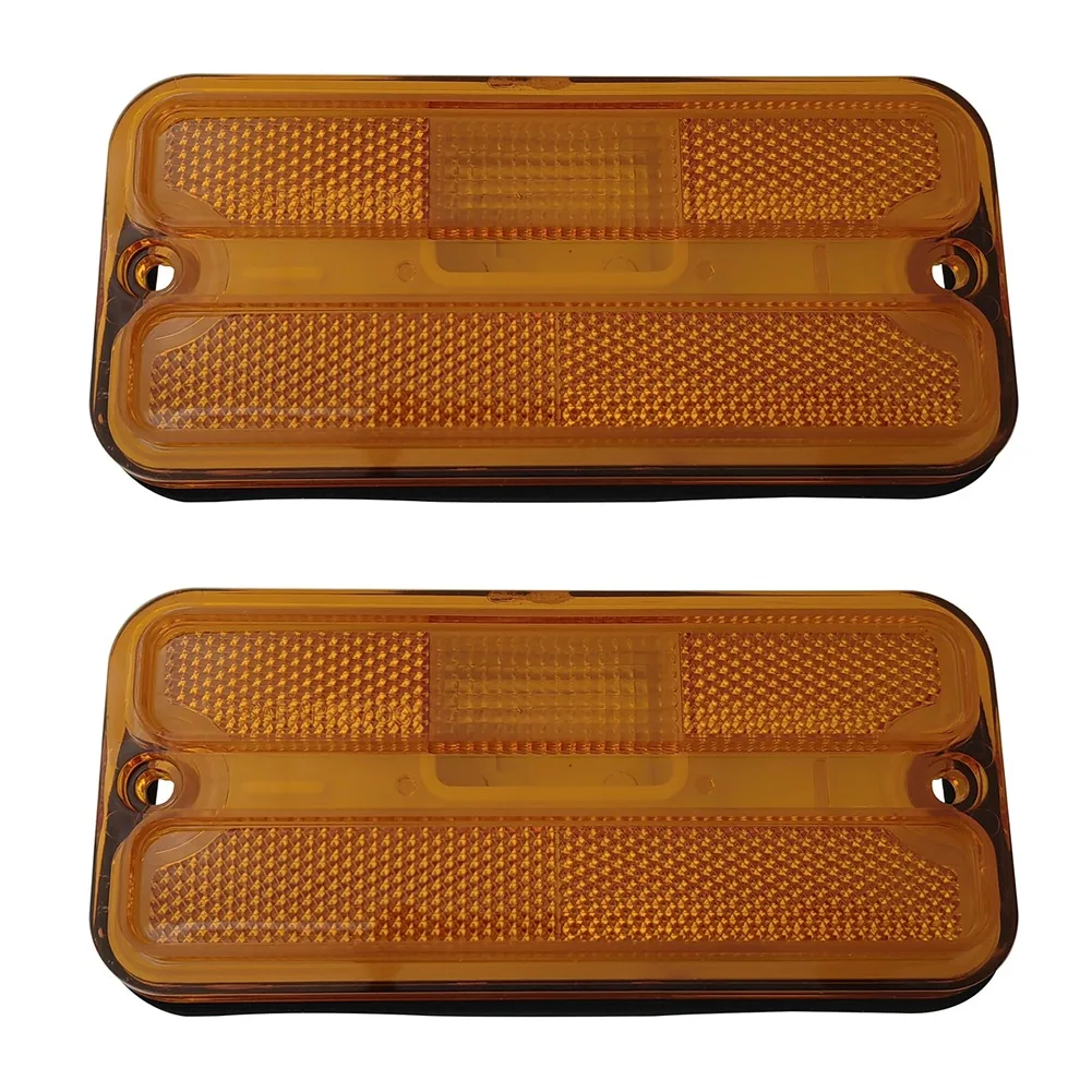 

Крышка/корпус переднего/заднего бокового габаритного фонаря для пикапов Chevrolet и GMC 1968-1972 годов выпуска, без лампы/цоколя - A67F