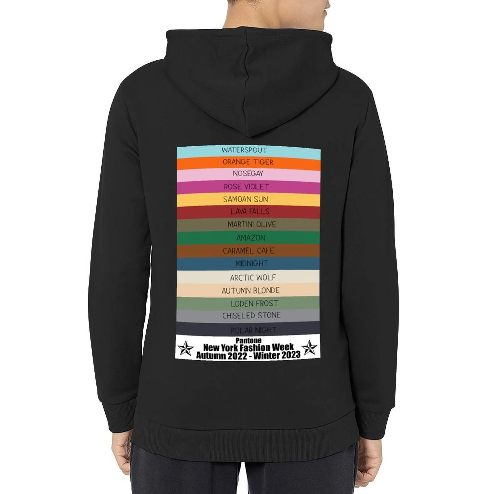 

ALL THE COLORS OF NEW YORK FASHION WEEK NAMED- NEW YORK FASHION WEEKAutumn 2022-Winter 2023 Hoodie male clothes mens hoodie