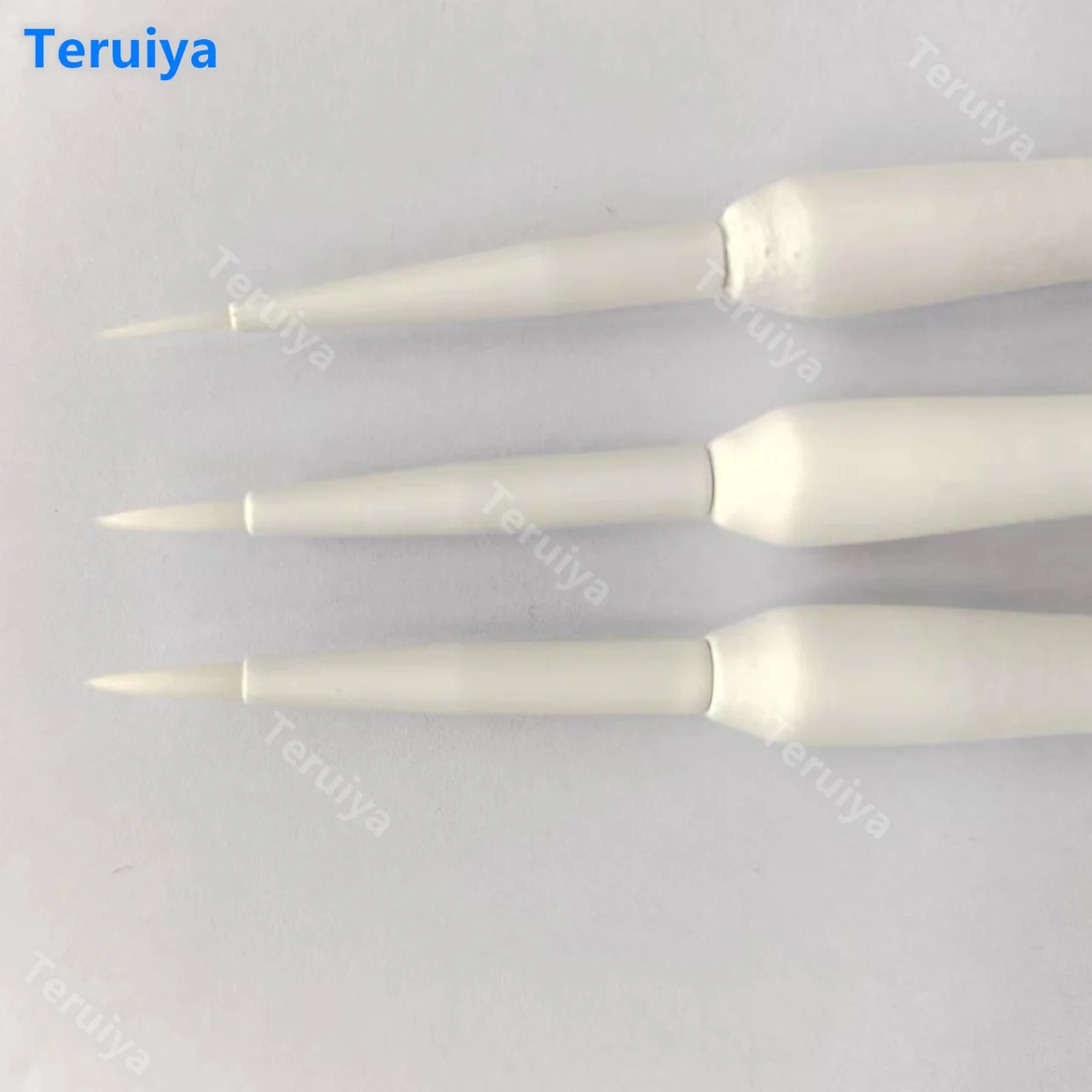 Professional Dental Lab Staining Kit - 3-Piece Precision Brushes for Zirconia & All-Ceramic Dental Restoration