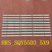 LED Strip for TD Systems K55DLY8US Kroms KS5500SM4K ND55KS4300S HRS_SQY55D3_5X9_2W 5544U HV550QUB-F5A RCA RNSMU5545 RWOSU5549