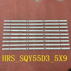 LED Strip for TD Systems K55DLY8US Kroms KS5500SM4K ND55KS4300S HRS_SQY55D3_5X9_2W 5544U HV550QUB-F5A RCA RNSMU5545 RWOSU5549
