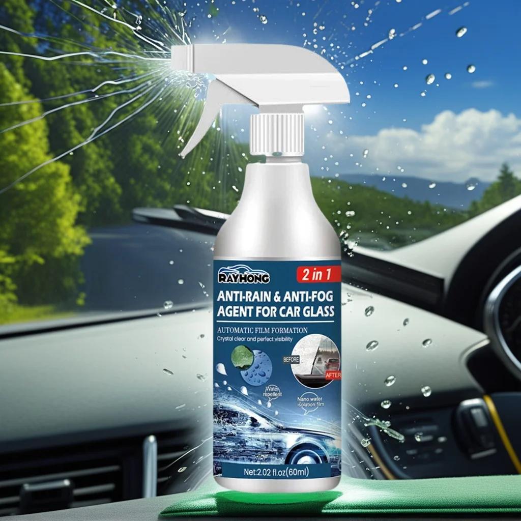 

​ ​ 60 мл дождезащитное покрытие для автомобильного стекла - легко наносится гидрофобный очиститель лобового стекла ​ ​