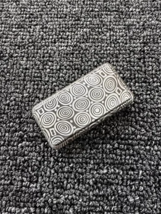 Used EDC FZ EDC Stainless Steel  Rui Fen Carving EDC Metal Decompression Toy