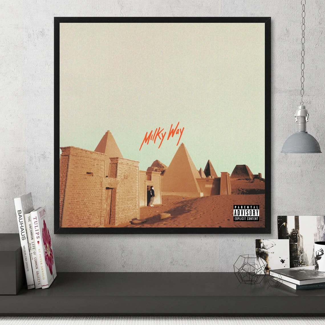 Bas Milky Way Music Album Cover Poster Canvas Art Print Home Decor Wall Painting ( No Frame )