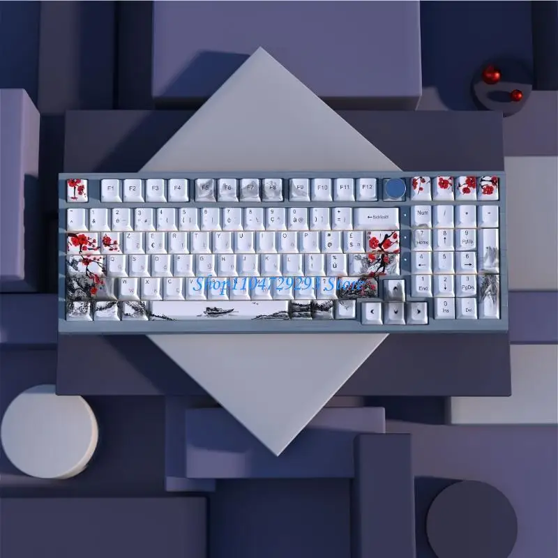 

Y2GD OEM Plum Blossom Keycaps английский/испанский/французский/русский/немецкий/японский/корейский