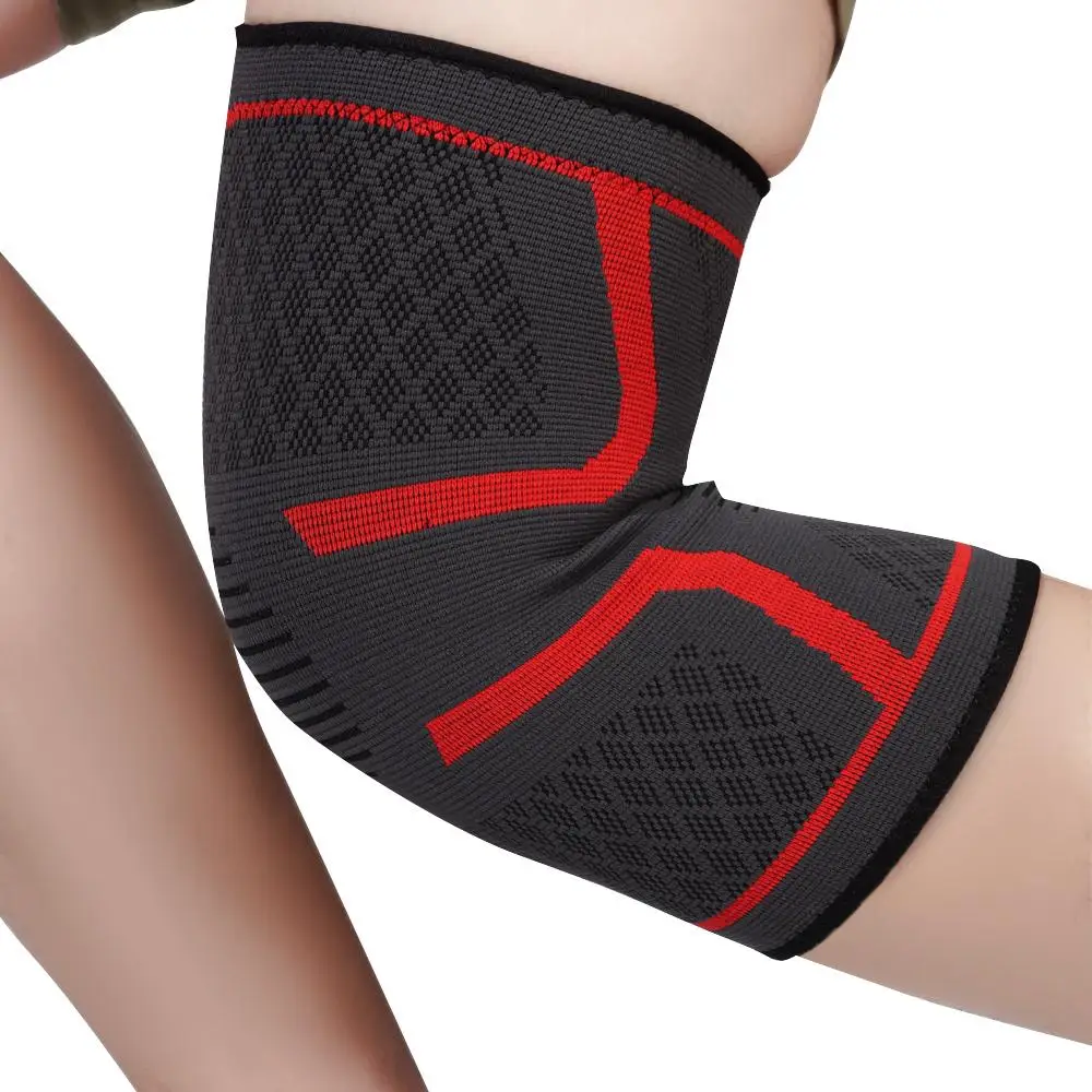 Gute Nylon Polyester Kompression Knie polster Ärmel 5 Farben elastische Knies tütze Knie wickels tütze Basketball Volleyball