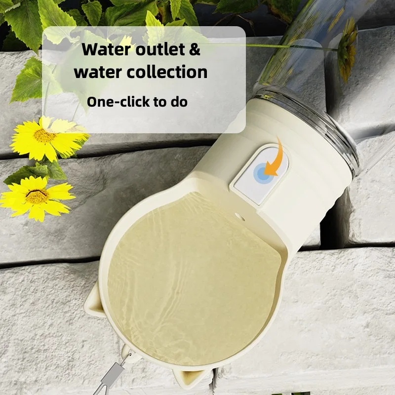 Портативная чашка для воды для собак, большая емкость, маленькая бутылка для воды для домашних животных, бутылка для прогулок на открытом воздухе для собак, товары для домашних животных