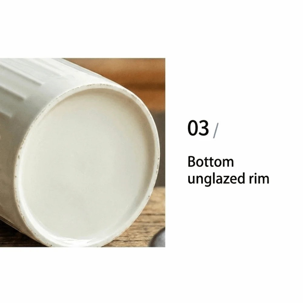 Cylinder Ceramic Chopsticks Cage Embossed Modern Cutlery Rack Minimalist Decorative Countertop Organizer Storage
