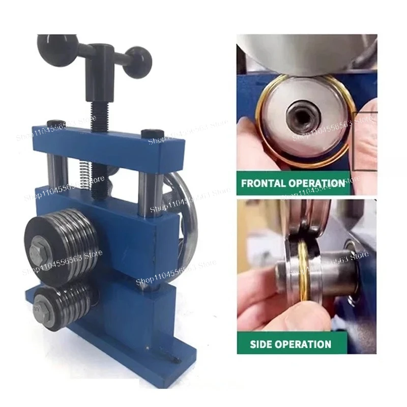 Bracelet Bending Tool Earring Bender Jewelry Making Tools Crafts Making Processing Set Metal Stainless Steel Rolling Machine