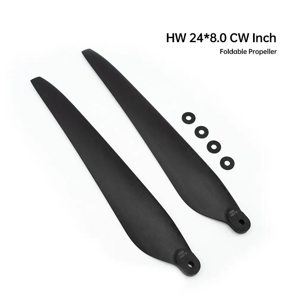 Hobbywing Originale 2480 Elica Pieghevole In Fibra di Carbonio CW CCW Pale Per X6 Più Motore Sistema di Alimentazione Parti di droni agricoli
