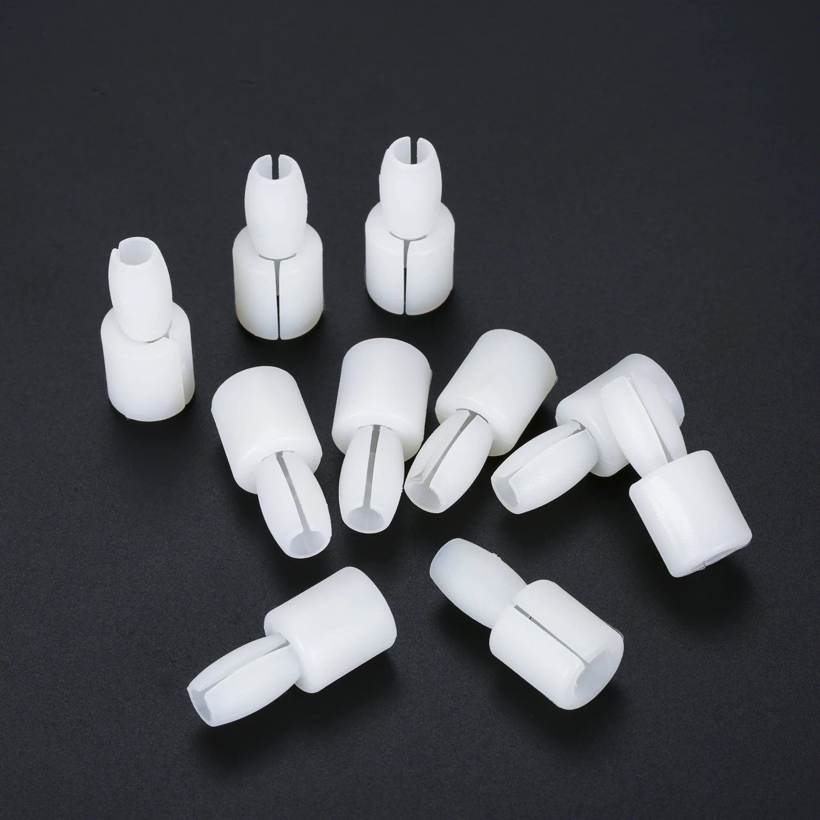 10Pcs Car White Rear Window Regulator Pin Clip Rear Window Regulator Pin For Bora Golf Jetta Passat B6 B7L Passat B5 POLO