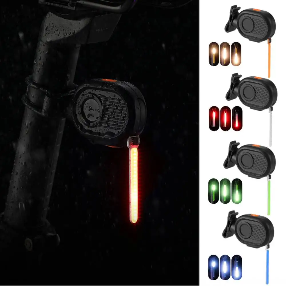 

Flowing Water Bike Rear Light Bicycle Tail Light Led Night Riding Pilot Lights MTB Road Bike Accessories Safety Warning Lights