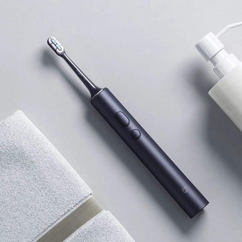 XIAOMI MIJIA Sonic Elektrische Zahnbürste T700 Tragbare Bleaching Zähne Ultraschall Vibration Oral Reiniger Pinsel Smart APP LED