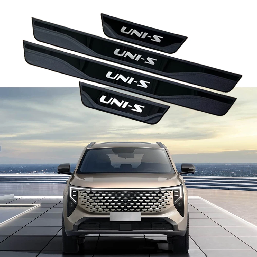 

For Changan UNI-S UNIS 2026 Door Sill Scuff Plate Protective Welcome Pedal Car Threshold Trim Interior Auto Styling Accessories