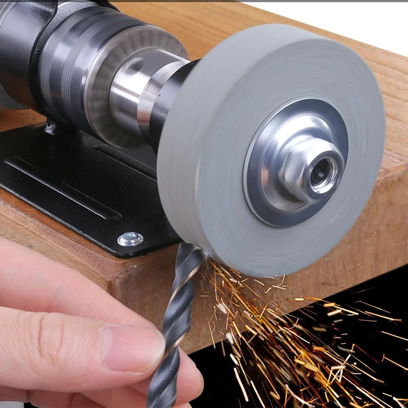 Manual Electric Drill To Grinder Sander Converter Head Kit Grinding Stone Polishing Wheel Cutter Metal Polishing Accessories