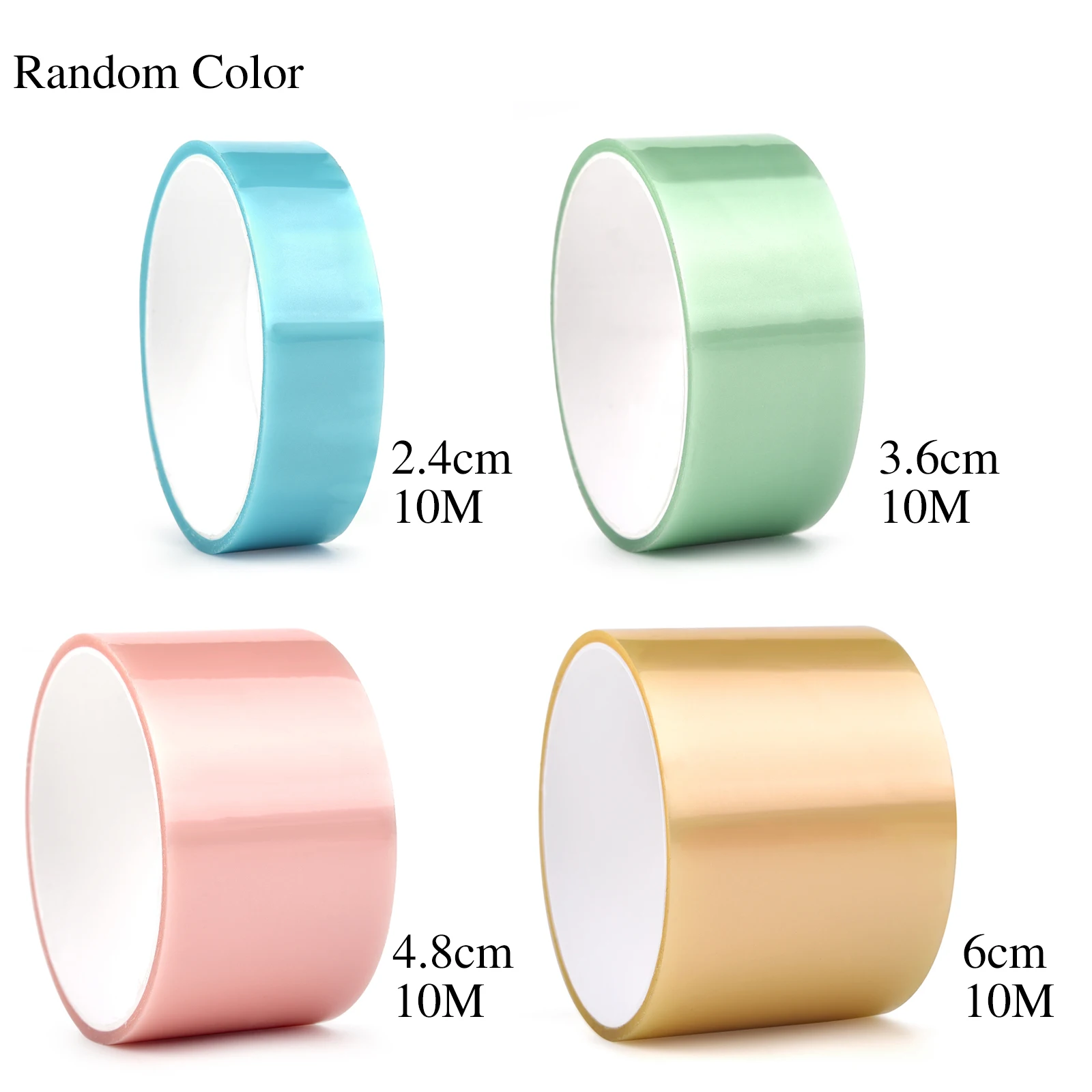 1 Roll Adhesive Tapes Sticky Ball Tape DIY Colorful Decompression Sticky Ball Tape Stress Relaxing Rolling Toy Party Craft Gift