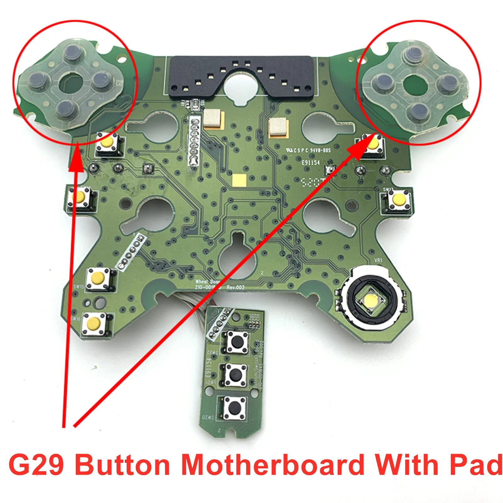 para Logitech G29 Placa-mãe Jogo de Corrida Placa Principal Reparação Volante Placa Controle Botão G29 Placa-mãe