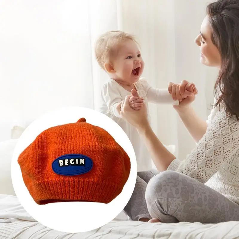 Peuter Winter Hoed Winter Warm Pasgeboren Hoed Kids Baby Hoed Zachte Warme Cable Knit Beanie Voor Peuter Girl Fall Winter caps