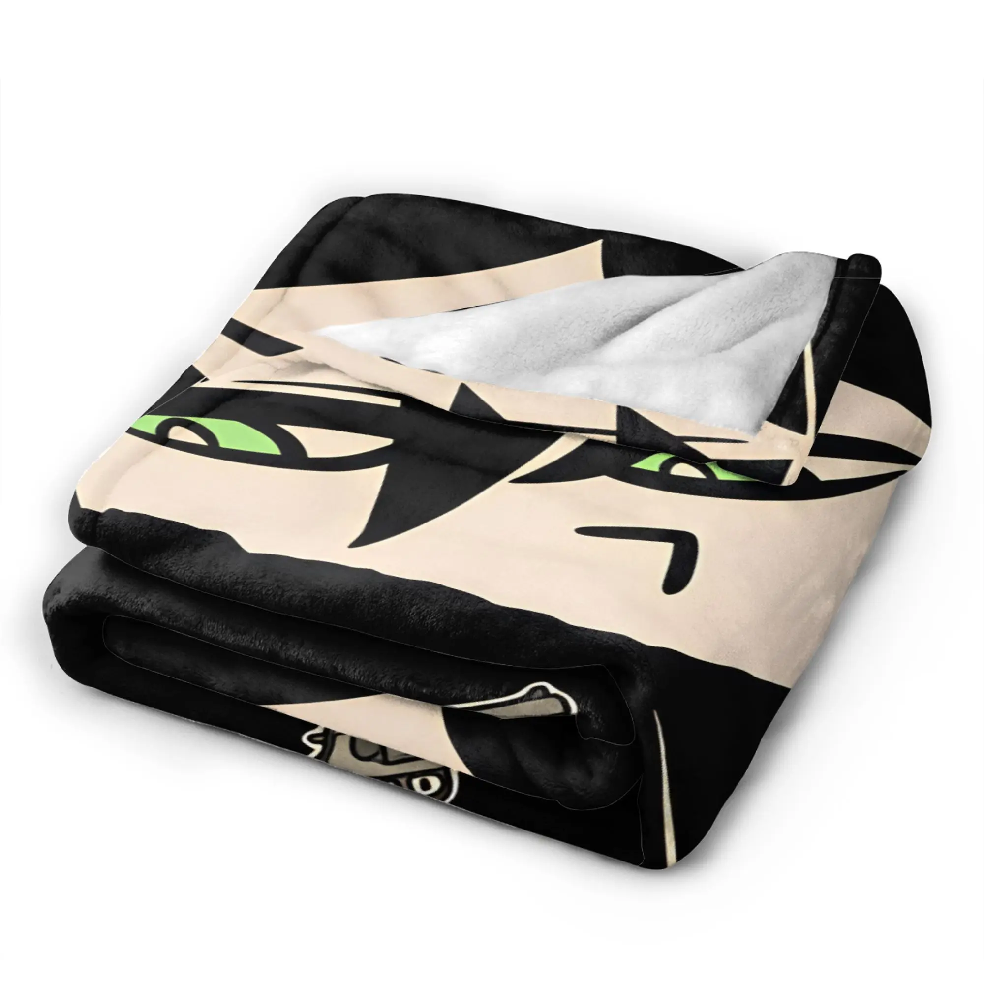 Game Characters  Andy And Leyley Bedding Throws Warm Cozy Pattern Blanket  Living Room Plane Travel Flannel Bedspread Bed Cover
