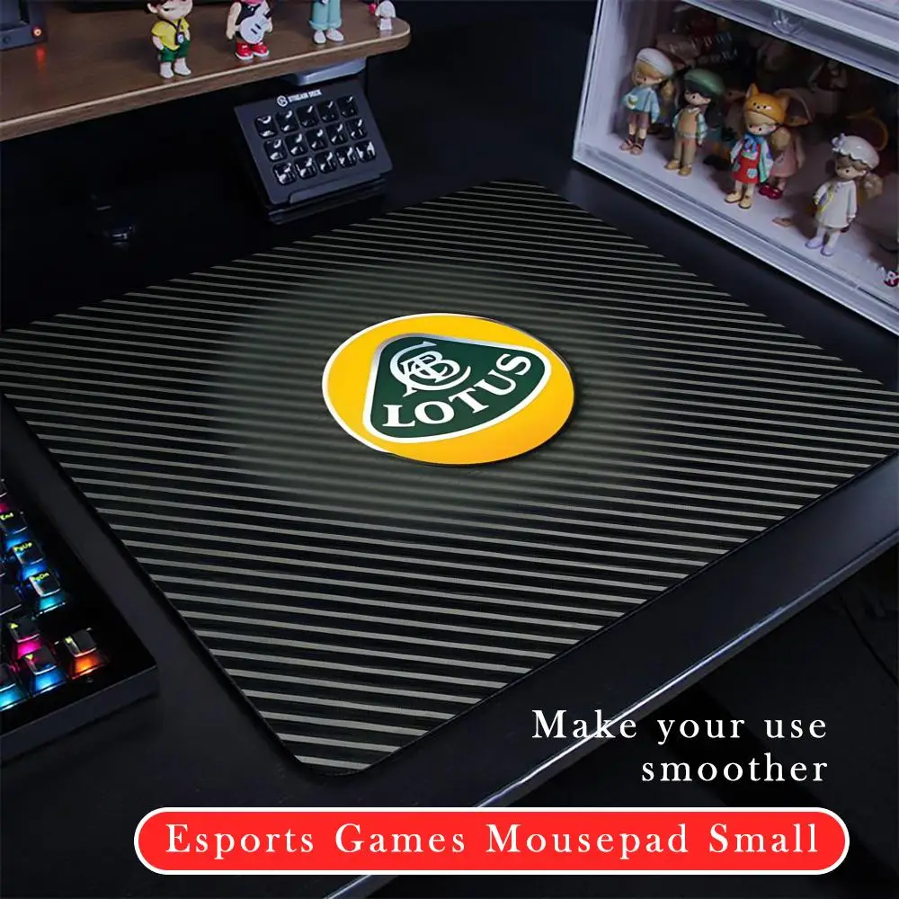 Fashion sports car L-Lotus Car Mouse Pad Cartoon rubber Small mouse pad desktop computer office keyboard e-sports ROGs game