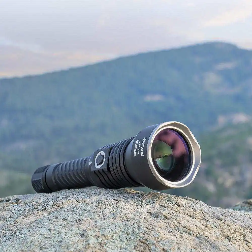 Weltool W5R Pro Thunderbolt LEP Rechargeable Throwing Flashlight for Search Rescue Torch Light 920 Lumens Flashlights