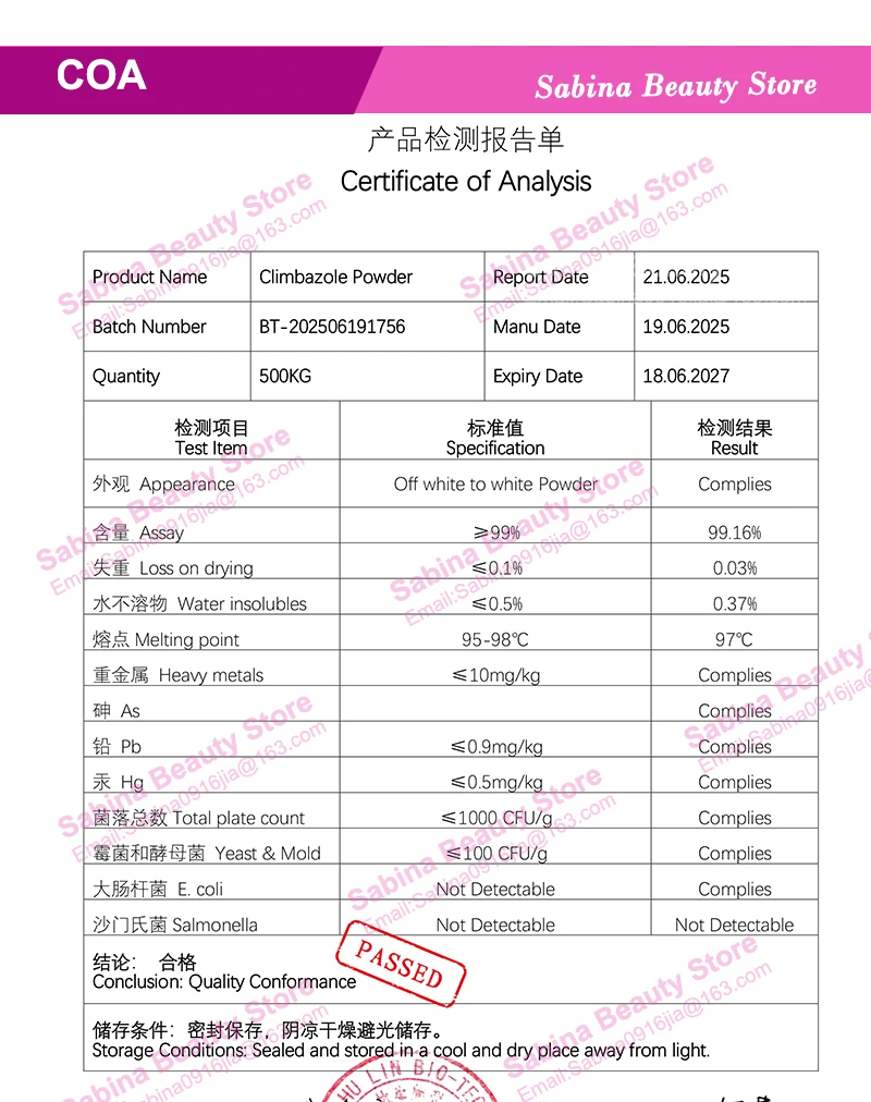 Hair Care Ingredients Climbazol Ganbaosu Cosmetic Raw Materials Hair Care For Shampoo Cosmetic Grade