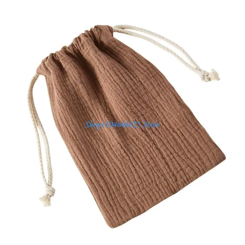 

Small Cotton Organziers Bags with Drawstrings for Storage and Decoration