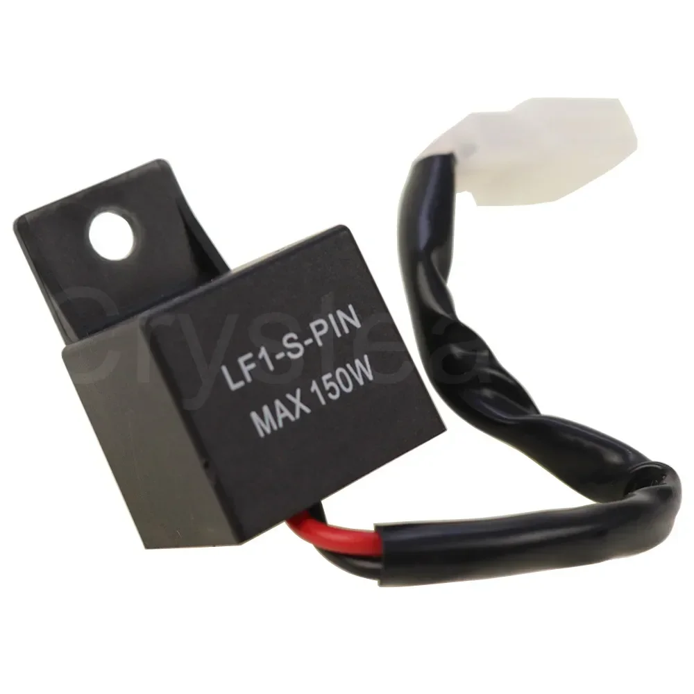 Universal Motorcycle Accessories 2 Pin 12V LED Turn Indicator Light Flasher Blinker Relay Ap5 LF1-S-PIN MAX 150W