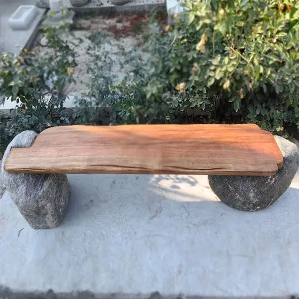 Solid wood tea table Large board tea table Modern simple living room Home tea table