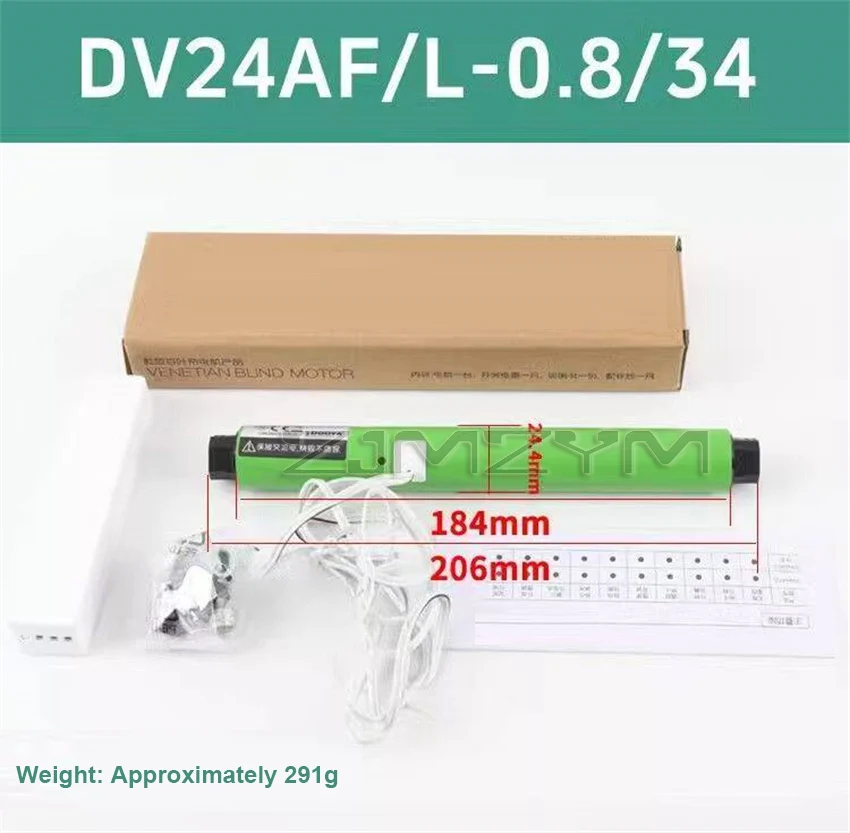 dv24af-08nチューブラーモーター（アルミ製ベネチアンブラインド、ローマンブラインド、ハニカムキャノピーブラインド用）、rf433リモコン、12v-10w
