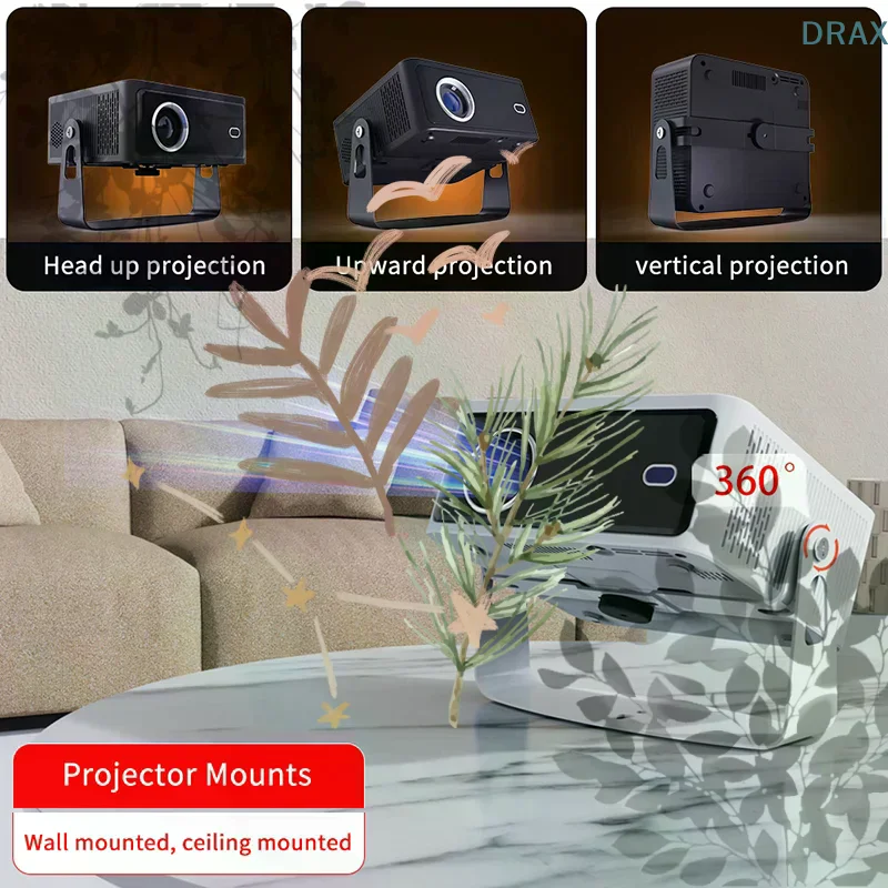 Universal Ceiling Bracket Wall Mount Desk Table Holder For XGIMI JMGO DLP Projetor Holder, Multifunctional Projector Stand