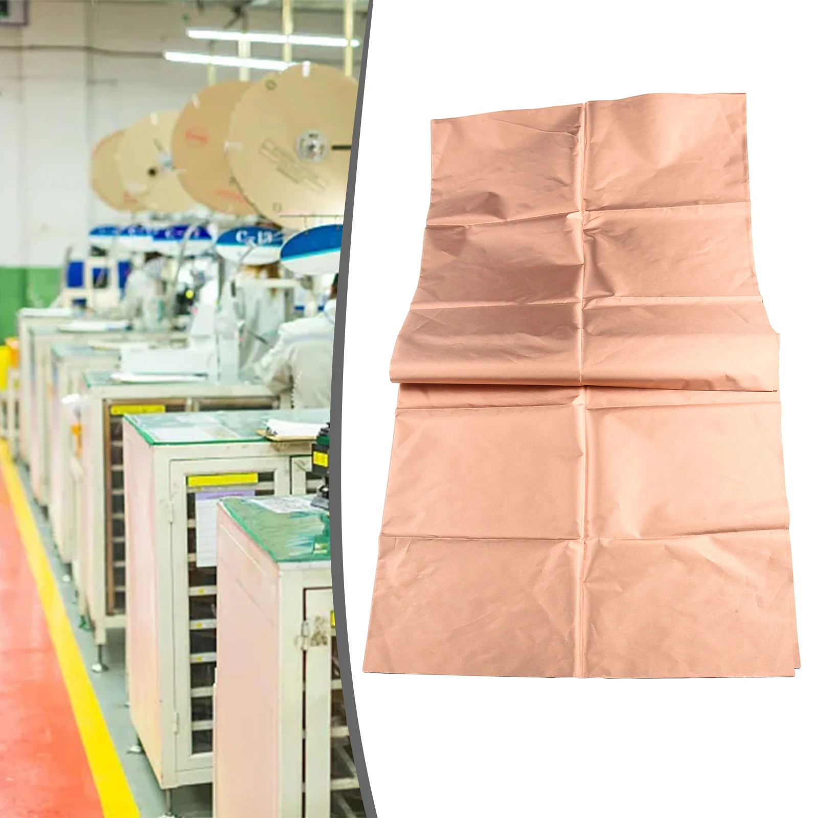 

Copper Fiber Anti Radiation Cloth (1M) Efficiently Shields Against RF Interference from Smart Meters and Phones