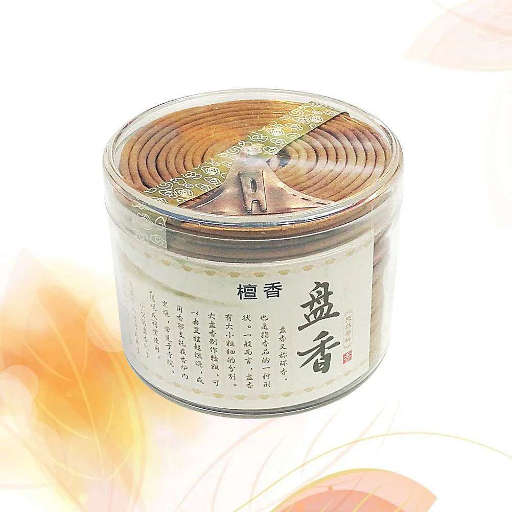 Health Natural Spiral Incense Coils Incense Indoor Fresh Air Aromatherapy Burning Scented Spices Sandalwood