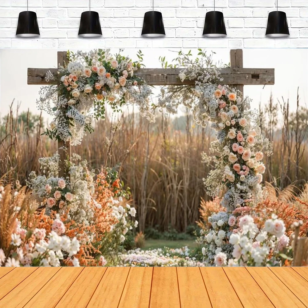 

Фон для фотосъемки поле трость природа живописные розы цветы свадебный портрет фотограф фон для реквизита