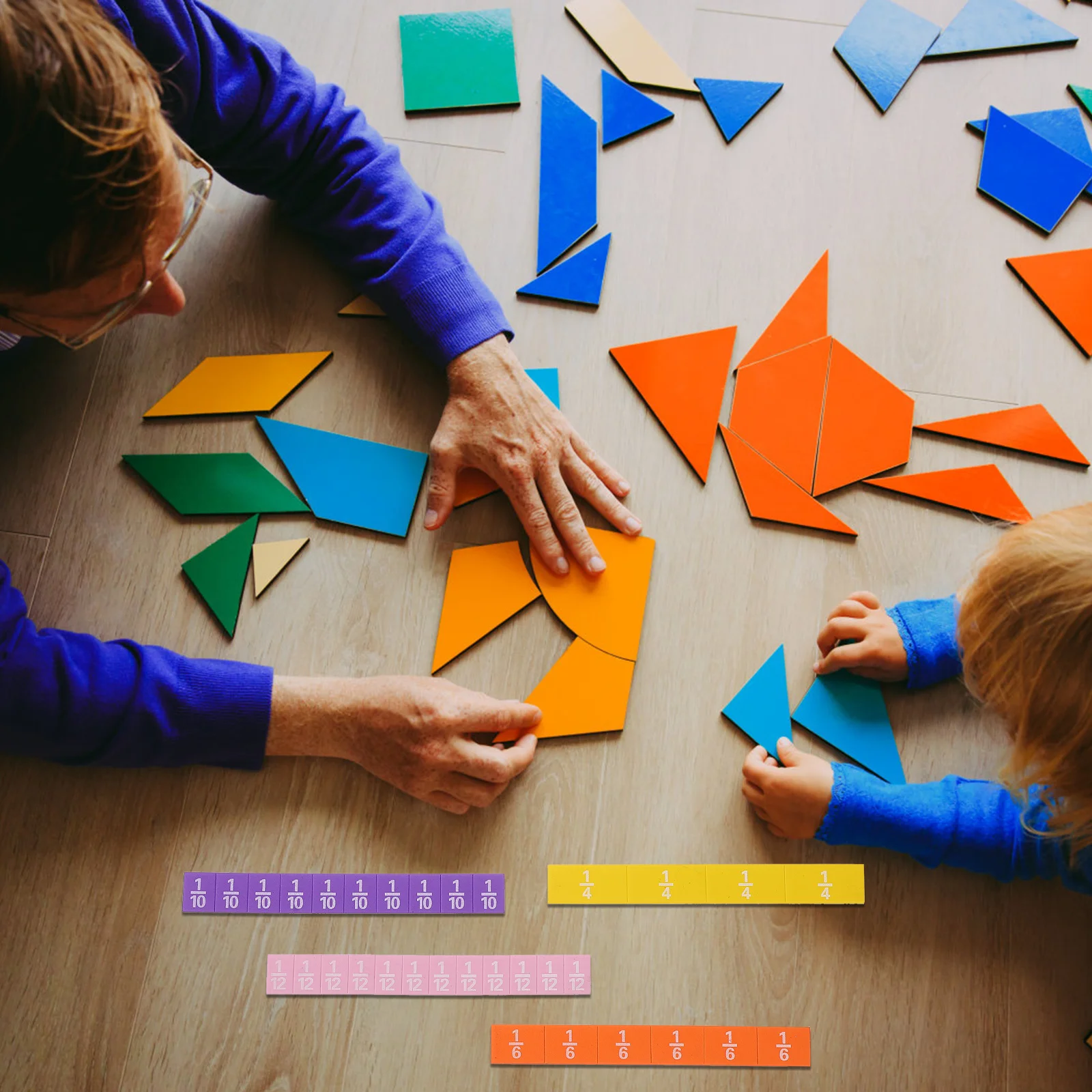 Blocos de construção demonstrador eva número aprendizagem brinquedos fração matemática especial educação precoce quebra-cabeça chips cognição criança